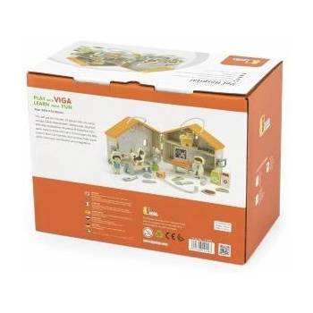 Vigan Viga Toys Wooden Pet Clinic Hospital Veterinarian