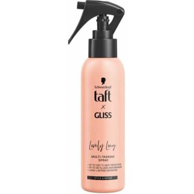 Schwarzkopf Taft x Gliss multifunkčný sprej pre tepelnú úpravu vlasov Lovely Long 150 ml