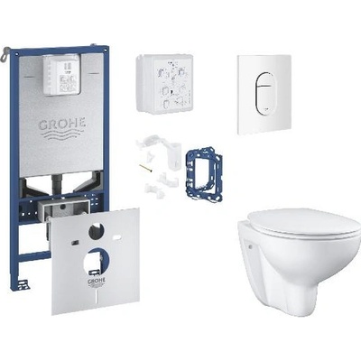 GROHE Rapid SLX s tlačidlom Arena Cosmopolitan SANI11BB3134