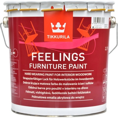 Tikkurila Akrylátová vrchná farba Feelings furniture paint 3 L