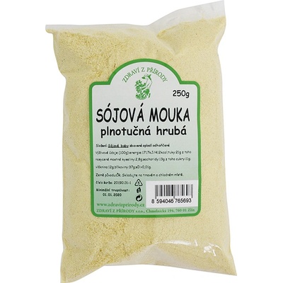 Zdraví z přírody Sojová mouka hrubá plnotučná 250 g