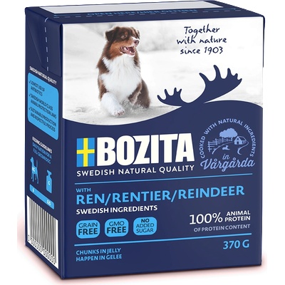 Bozita Dog: Елен в желе 370 г