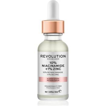 Image 1 of Revolution Beauty Niacinamide 10% + Zinc 1% серум за разширени пори 30ml