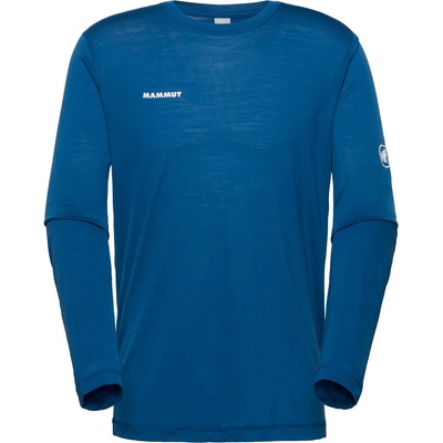 Mammut Мъжка спортна тениска Mammut Tree Wool Firstlayer Longsleeve Sport shirt - Tschiel - размер XXL (216-3761-0515)