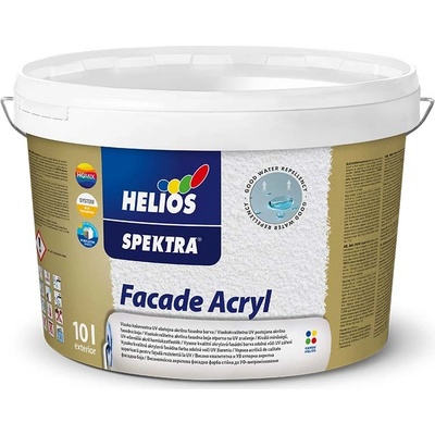 Helios SPEKTRA Akrylová fasádna farba 15L Biela