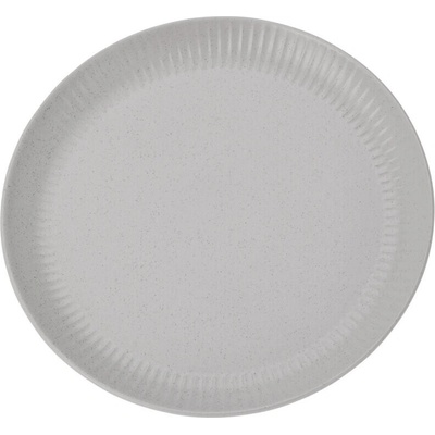 Siaki Velký keramický talíř 27 cm šedý