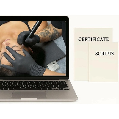 Online kurz Permanentní make-up pudrové obočí bez příslušenství