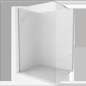 Mexen Kioto Душ преграда Walk-in 110 x 200 cm, ивици 8 mm, хром - 800-110-101-01-09 (800-110-101-01-09)