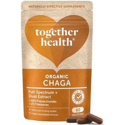 Together Health Organická Čaga Full Spectrum extrakt 60 kapslí