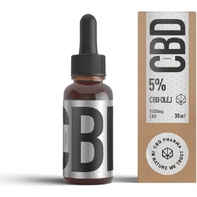 CBD Pharma konopný olej 5 % 30 ml