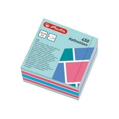 HERLITZ Bloček Herlitz Color Blocking 75x75mm 450 listov farebný (HL016006)