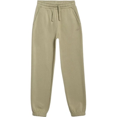 4F Trousers Cas M1245 svetlozelená
