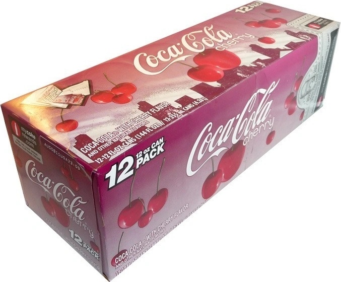 Coca-Cola チェリー12缶✖︎３ケース Coca-Cola Cherry Soda Pop, 12 fl oz, 12 Pack Cans - Walmart.com