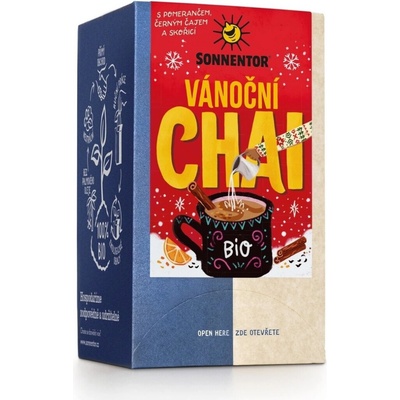 Sonnentor Chai vianočný BIO čaj 32,4 g 18 sáčků