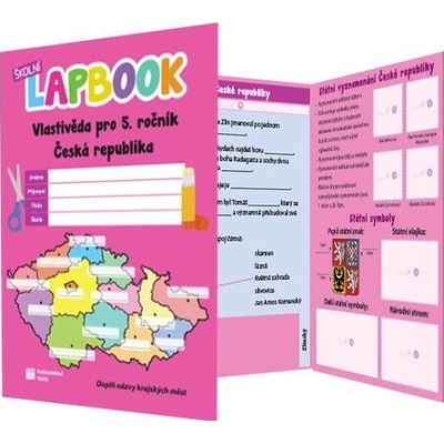 Školní lapbook - Česká republika - pro 5. ročník ZŠ