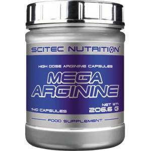 Scitec Nutrition Mega Arginine [140 капсули]