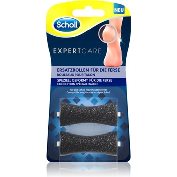 Scholl Expert Care Heel резервни галви за електрическа пила за пети за пети 2 бр