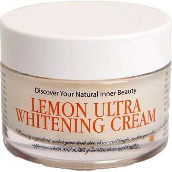 Chamos Cosmetics Озаряващ и изсветляващ аква-крем с лимон, ниацинамид и арбутин Chamos Acaci Lemon Ultra Whitening Cream (CHAS360479)