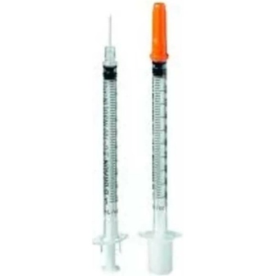 Chirana Inzulínová injekční stříkačka U100 1 ml s fix jehlou G 29 100 ks – Zboží Dáma