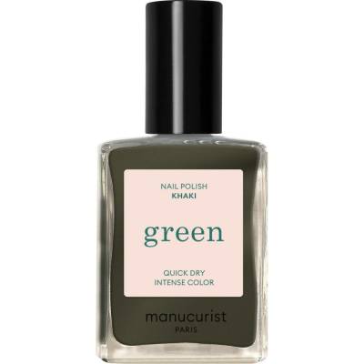 Manucurist Green lak na nehty Khaki 15 ml - trendy zeleno-šedý odstín