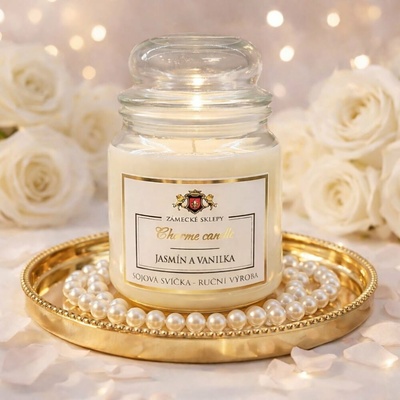 Charme Candle Jasmín a vanilka 410 g