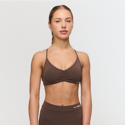 GymBeam Спортен сутиен Fierce Cappuccino XL