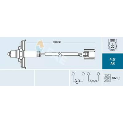 FAE Lambda sonda FAE 75636