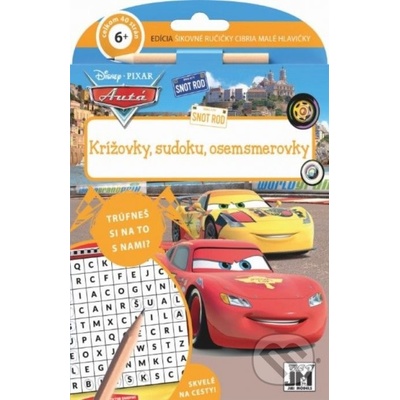 Krížovky, sudoku,osemsmerovky Cars - Disney