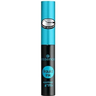 Essence Liquid Ink Eyeliner Waterproof Oční linka Black 3 ml – Sleviste.cz