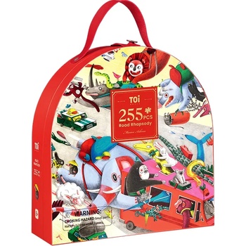 Image 1 of Toi World Детски пъзел Toi World - На пътя, 255 части (TWTK322)