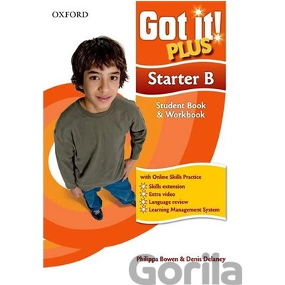 Got It! Starter Student´s Book + Workbook + CD ROM B Plus