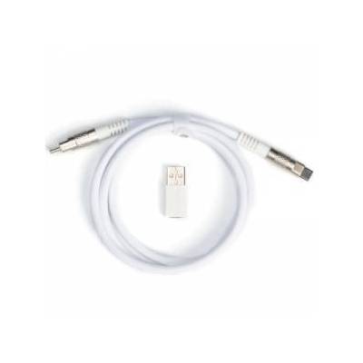 Кабел за клавиатура Keychron Double Sleeved Geek - White