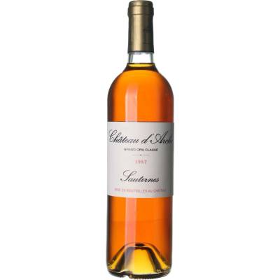 Château D'Arche Sauternes Grand Cru sladké bílé 1987 14% 0,75 l (holá láhev)