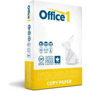 Office1 Копирна хартия Standard, A5, 80 g/m2, 500 листа (LEGACY-134655)