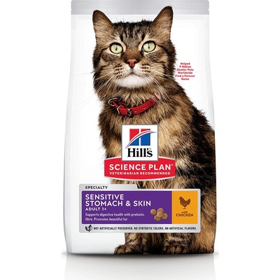 Hills Science Plan Sensitive Stomach & Skin Adult 1+ kuracie 3 kg