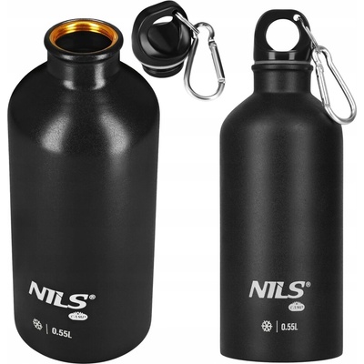 Nils Nerezová turistická láhev Camp NC3801 černá 500 ml