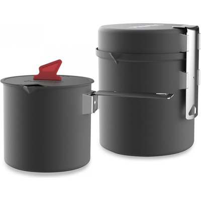 Primus Комплект съд Primus Trek Pot Set Pot - Black - размер 0, 6 + 1 l (532-1384-0111)
