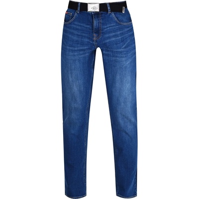 Lee Cooper Мъжки дънки Lee Cooper Belted Jeans Mens - Mid Wash