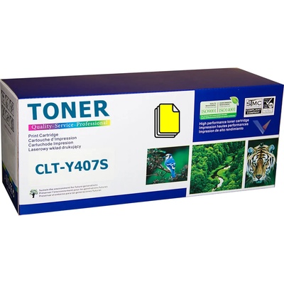 Compatible Samsung CLT-Y407S / Y407S Yellow съвместима тонер касета (1K) (Samsung CLT-Y407S)