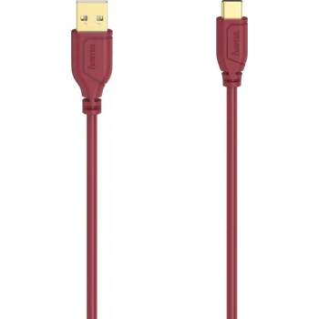 Image 1 of Hama Flexi-Slim USB-A to USB-C 0.75m (200636)