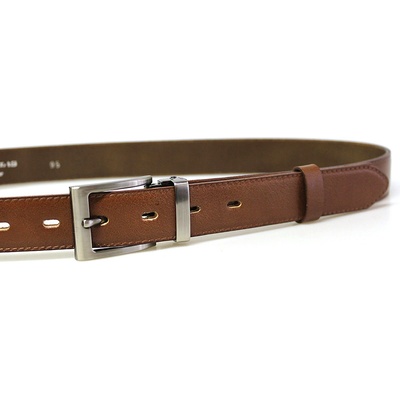 Penny Belts pánský kožený opasek 30-020-4-48 hnědý