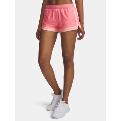 Under Armour dámske kraťasy Tech Play Up 3in Colorblock ružová
