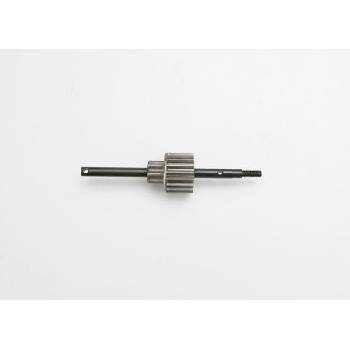 Traxxas Input shaft/ drive gear assembly (18-tooth steel top gear), TRX3992 (TRX3992)