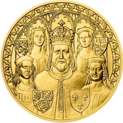 Česká mincovna Zlatý desetidukát ČR 2026 - Karel IV. manžel stand 34,91 g – Hledejceny.cz