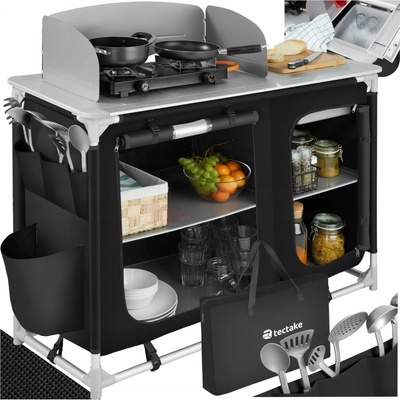 tectake 403345 kempinková kuchyň 116x52x107cm – Zboží Dáma