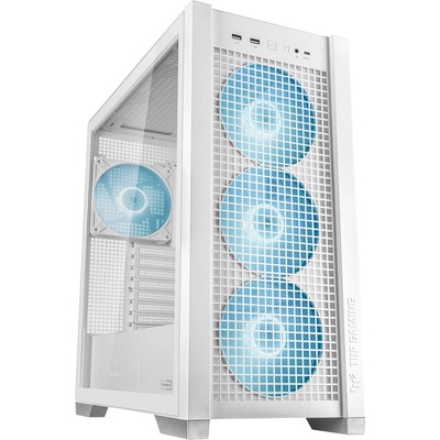 Кутия ASUS TUF GAMING GT302 ARGB - White (ASUS-CASE-TUF-GT302-WH)