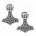 Alchemy gothic обеца alchemy gothic - Чук Закопчалки за уши - e384