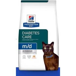 Hill's Hills Prescription Diet m/d - диета при диабет при котки 1.5kg