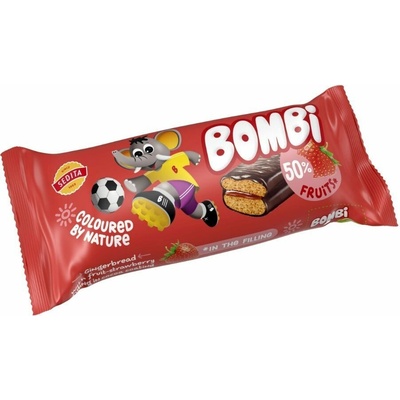Sedita Bombi Perníček jahodový máčaný 50 g