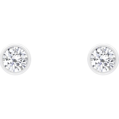 Eppi Bezel náušnice s diamantmi Elvi E33523